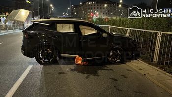 Warszawa: Spowodował dwa zdarzenia drogowe. Miał blisko trzy promile alkoholu