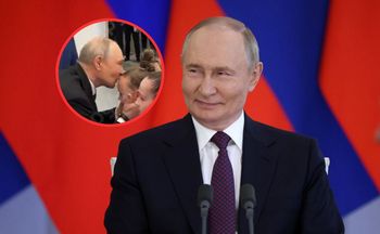 Pocałował 10-letnią gimnastyczkę. Putin z kontrowersyjnym gestem