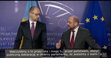 Premier Ukrainy na nadzwyczajnym szczycie w Brukseli