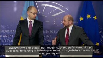 Premier Ukrainy na nadzwyczajnym szczycie w Brukseli