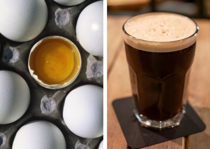 Przepis na grzane piwo z jajkiem