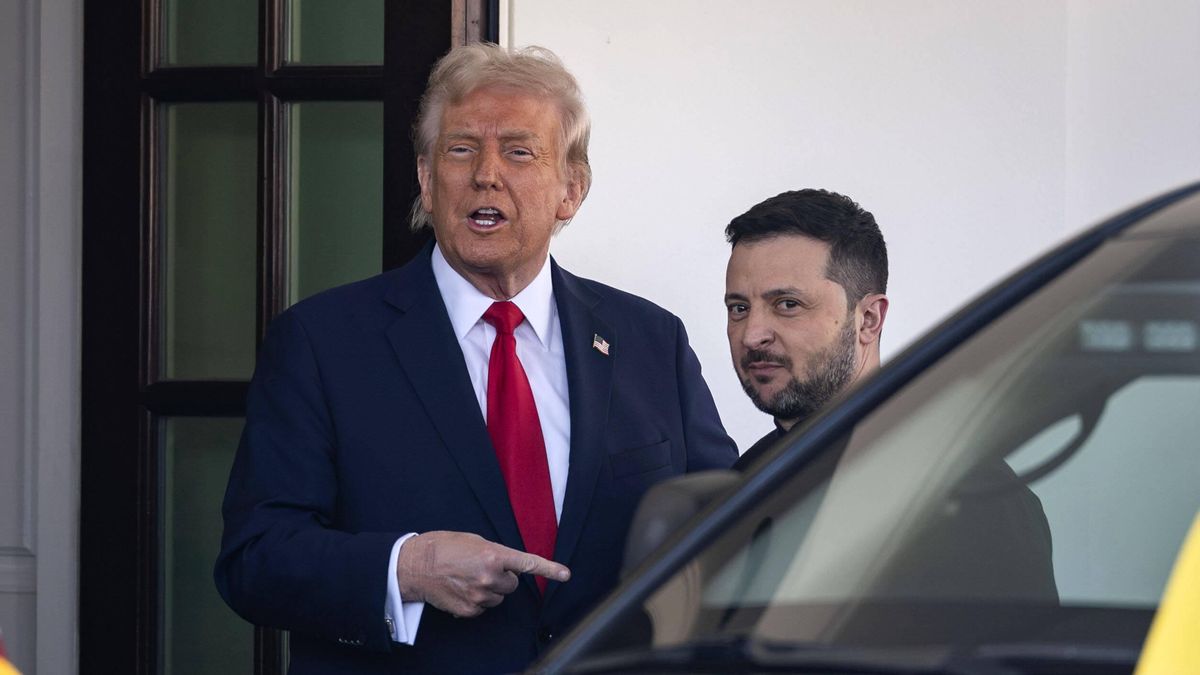 Donald Trump, Wołodymyr Zełenski