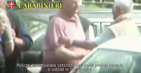 Włoscy gangsterzy składają tajną przysięgę