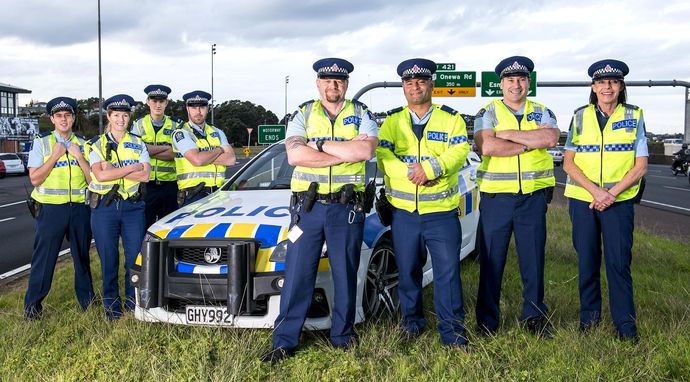 Patrol na autostradach Nowej Zelandii 15