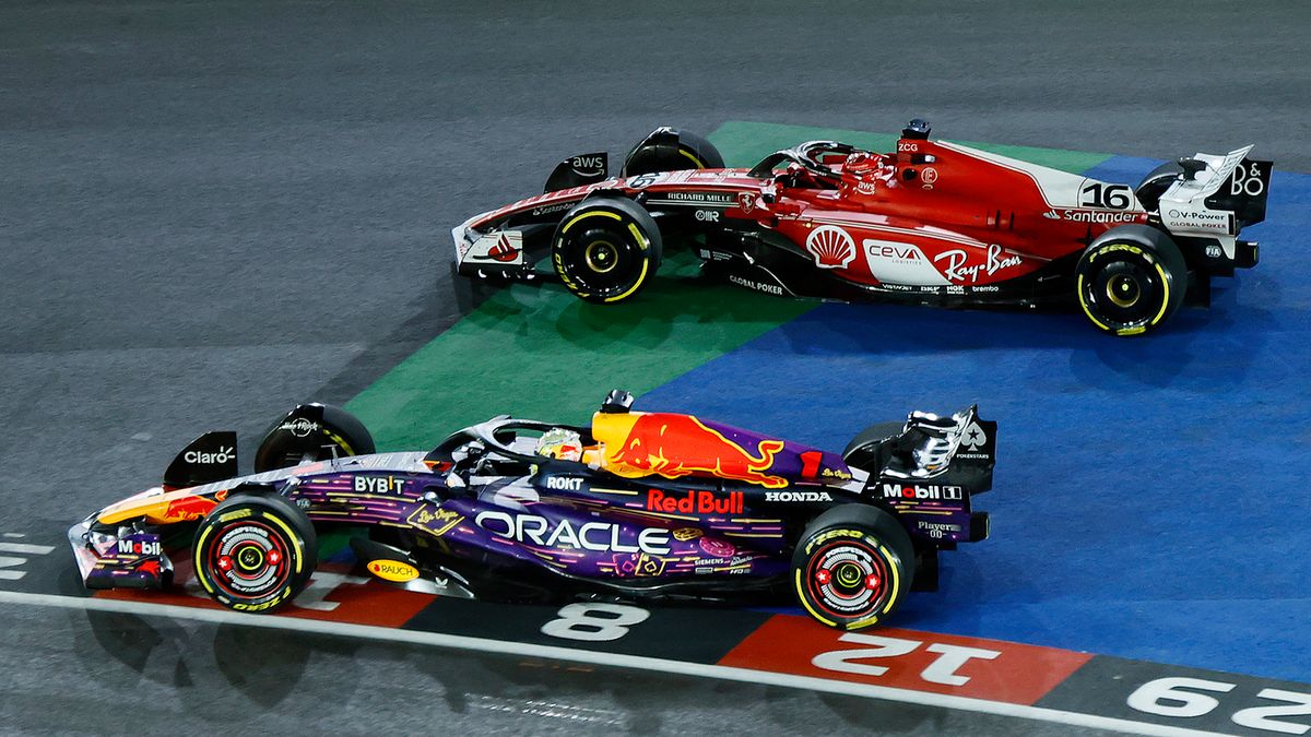 Zdjęcie okładkowe artykułu: Materiały prasowe / Red Bull / Na zdjęciu: Max Verstappen i Charles Leclerc