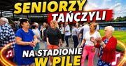 Seniorzy tańczyli na stadionie w Pile