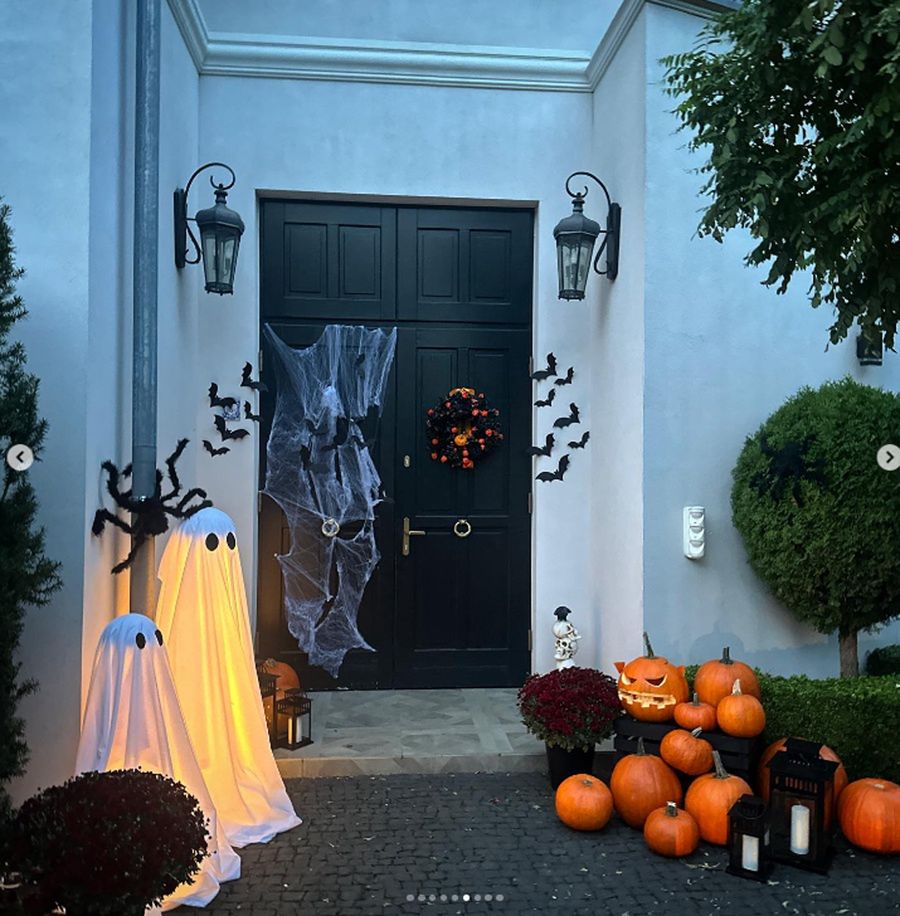 Małgorzata Rozenek tłumaczy się z dekorowania domu na Halloween