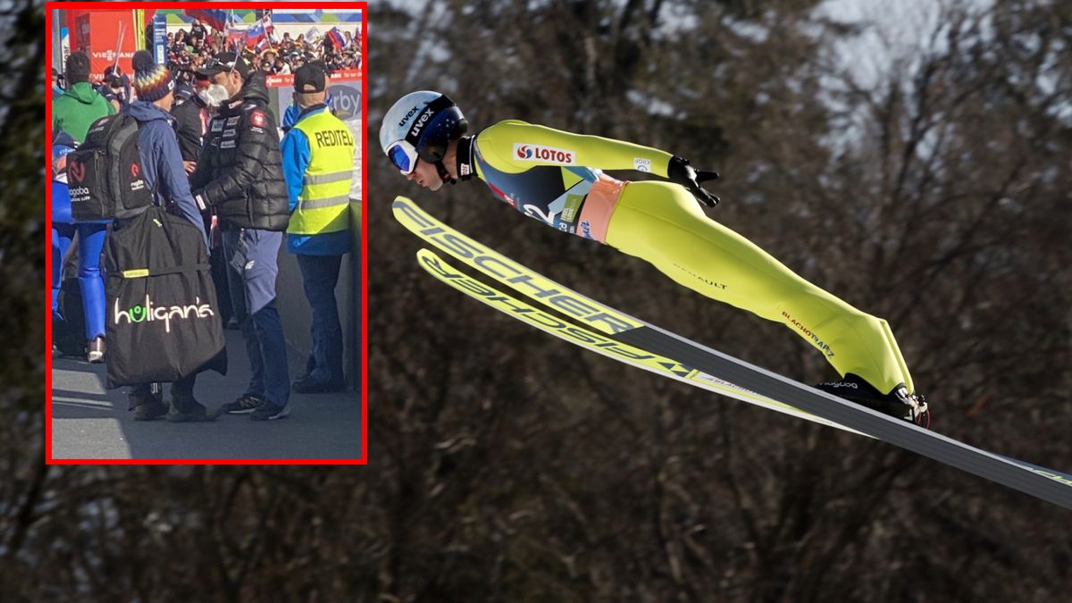 Zdjęcie okładkowe artykułu: Twitter / Zdjęcie w kwadracie: Piotr Majchrzak (twitter.com/MajchrzakP), zdjęcie ogólne: PAP/EPA/ANTONIO BAT / Kamil Stoch i Michal Doleżal w Planicy