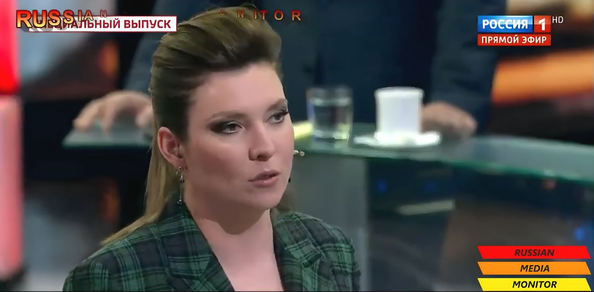 Olga Skabajewa nazywa doniesienia o ataku na centrum handlowe "fejkiem" 