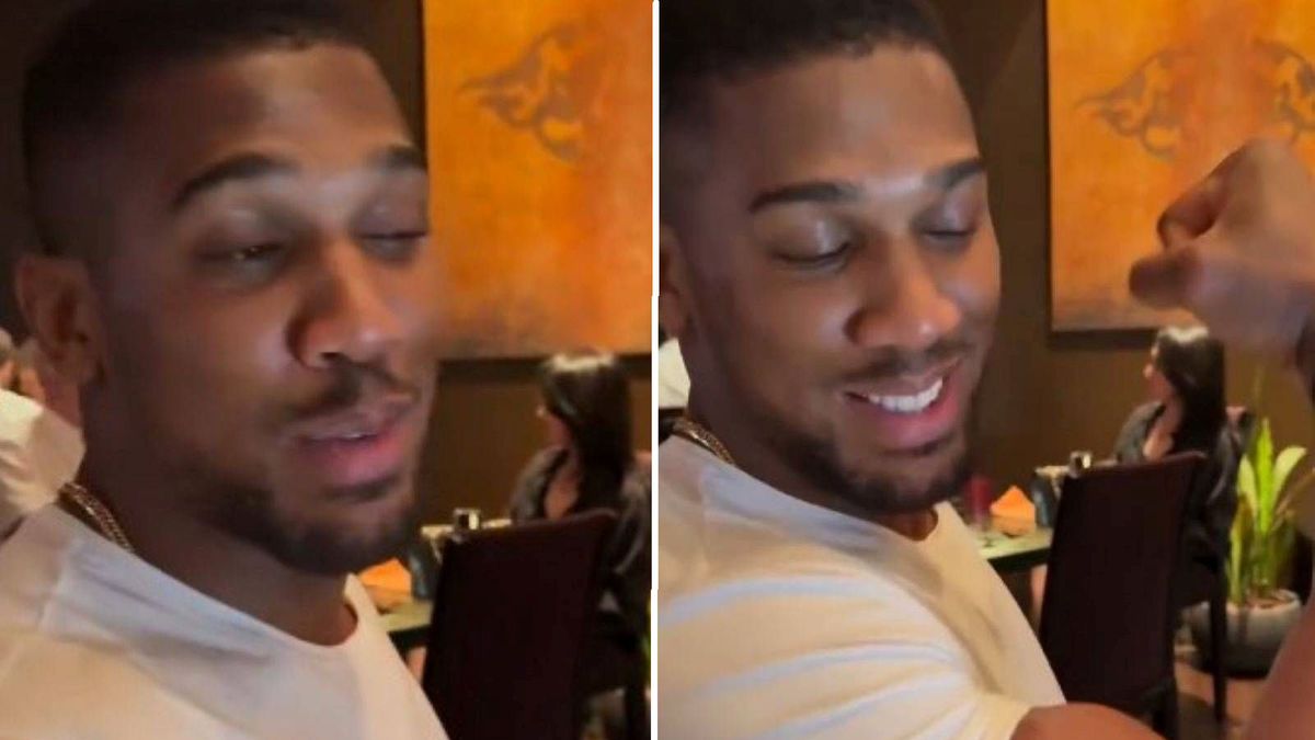 Instagram / Anthony Joshua podczas kontroli antydopingowej