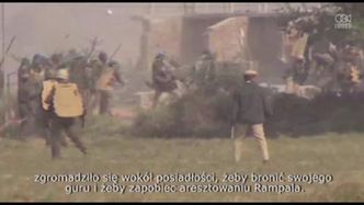 Wiele rannych w starciach policji ze zwolennikami hinduskiego guru