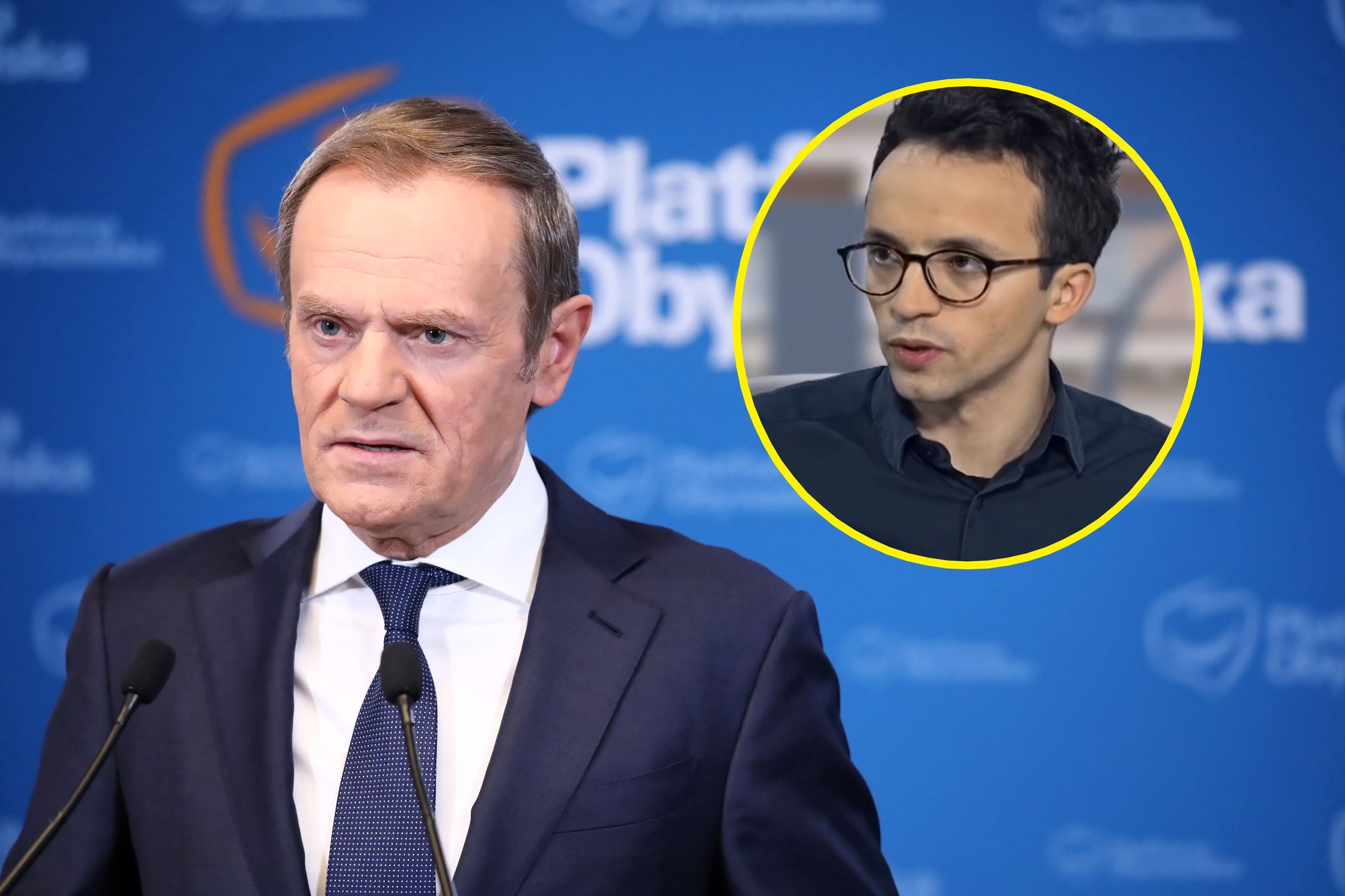 Donald Tusk zażartował z kraju pochodzenia dziennikarza TVP Info.