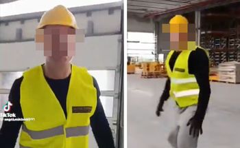 Tak potraktował Ukraińca na budowie. Policja z Krakowa reaguje