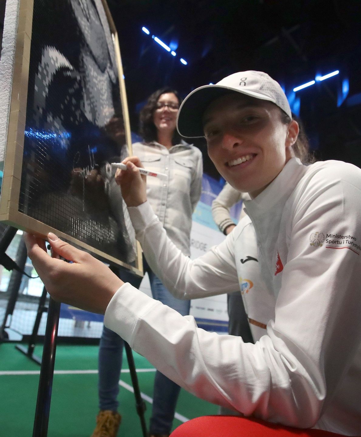 Iga Świątek... z klocków Lego