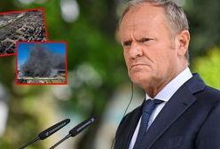 Tusk o pożarze przy Marywilskiej. "Na zlecenie rosyjskich służb"