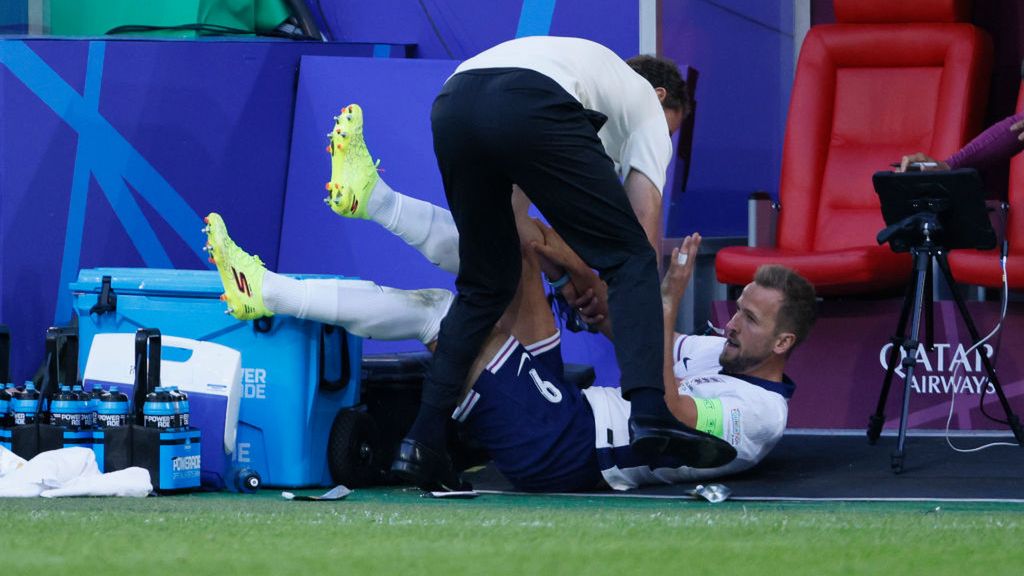 Getty Images / Richard Sellers/Sportsphoto/Allstar / Na zdjęciu: Harry Kane i selekcjoner Gareth Southgate