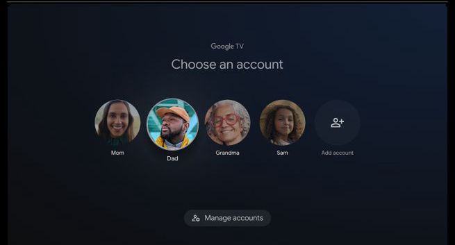 Nowa wersja Google TV wprowadza profile użytkowników