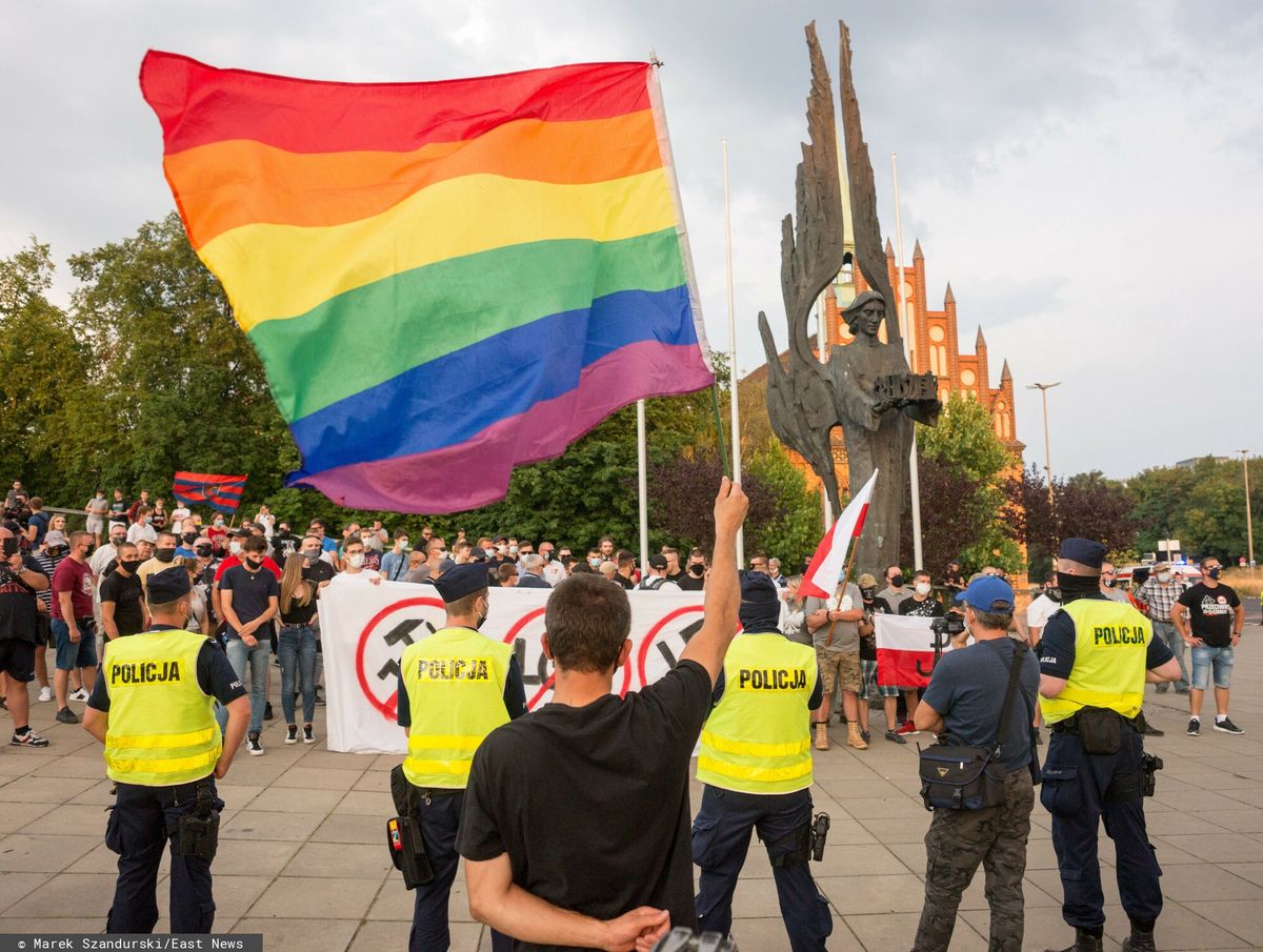 Manifestacja Solidarni z Margot, Szczecin, 10.08.2020