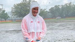 Ekstremalny trening Anity Włodarczyk w Tokio. "Rzuty młotem do basenu"