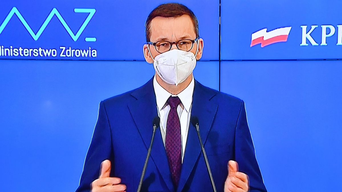 Premier Mateusz Morawiecki ogłosił zmiany w obostrzeniach
