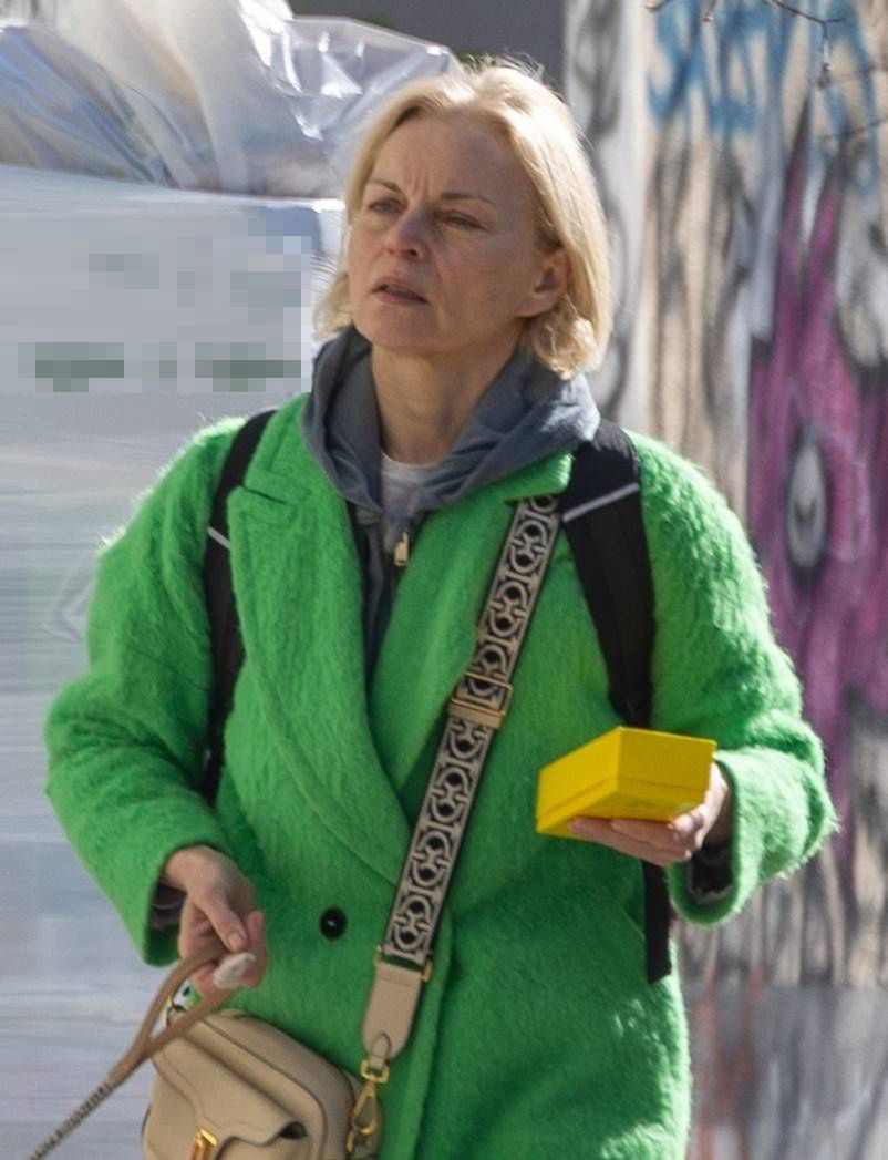 Małgorzata Foremniak "przyłapana" na mieście