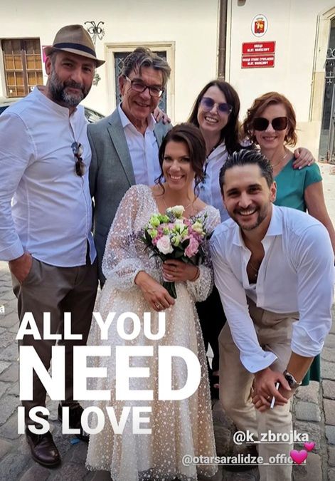 Ślub Katarzyny Zbrojewicz i Otara Saralidzego