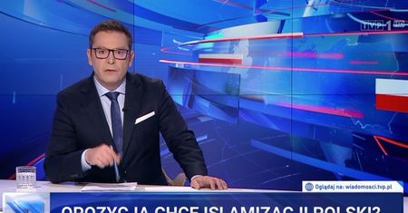 Najbardziej niedorzeczny pasek "Wiadomości". Trudno uwierzyć, że to nie żart