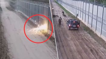 Kolejne ataki na zaporę. Straż Graniczna publikuje nagranie