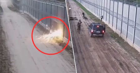 Kolejne ataki na zaporę. Straż Graniczna publikuje nagranie