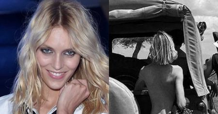 Anja Rubik prezentuje NAGIE POŚLADKI na afrykańskim safari (FOTO)