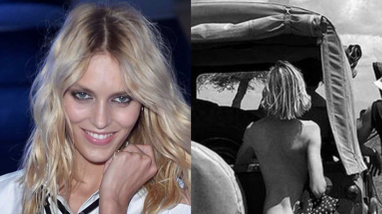 Anja Rubik prezentuje NAGIE POŚLADKI na afrykańskim safari (FOTO)