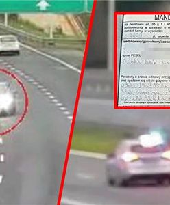 Wjechał pod prąd na S12. Myślał, że mu się upiecze