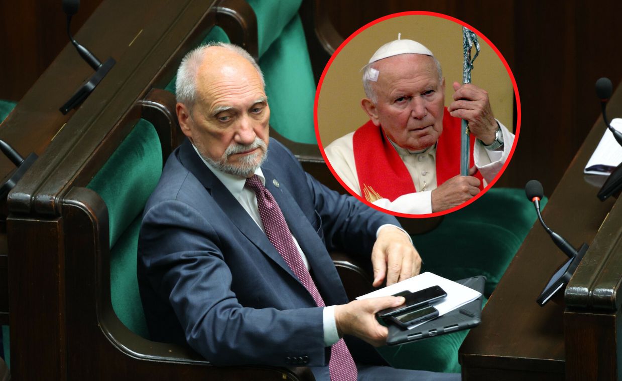 Macierewicz zabrał głos ws. Jana Pawła II. Naprawdę to powiedział