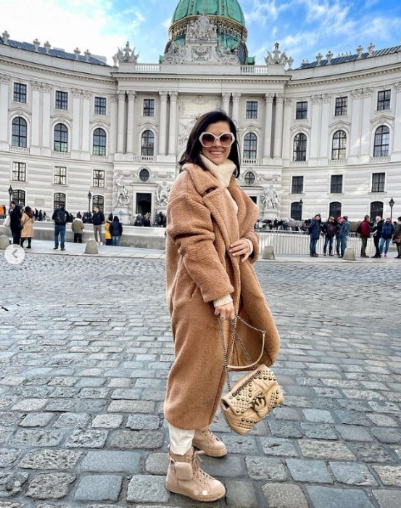 Katarzyna Cichopek i Marcin Hakiel pozdrawiają z Wiednia