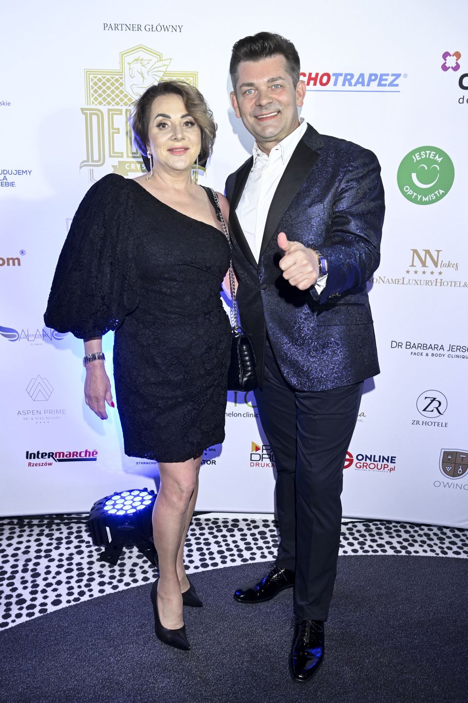 Zenon Martyniuk i Danuta Martyniuk na gali "Osobowości i Sukcesy 2023"
