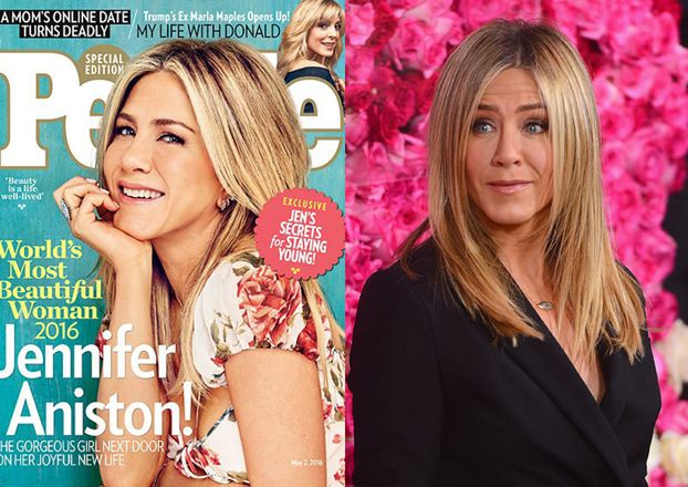 Jennifer Aniston "Najpiękniejszą Kobietą Świata" magazynu "People"! (ZDJĘCIA)