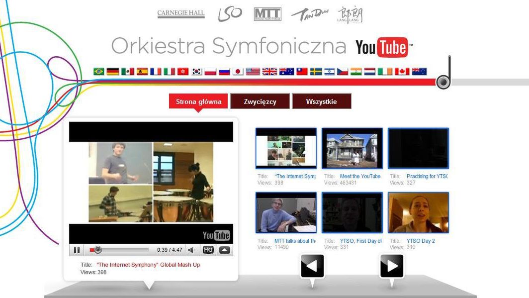 Polak zagra dziś w orkiestrze YouTube 1