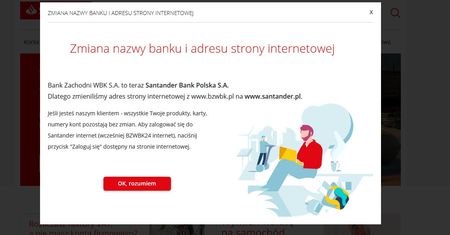 BZ WBK od teraz to Santander. Trwa rebranding