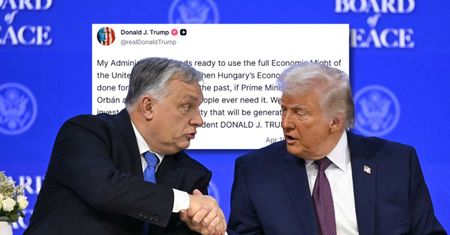 "Trump idzie na całość". Lawina komentarzy po wpisie o Orbanie