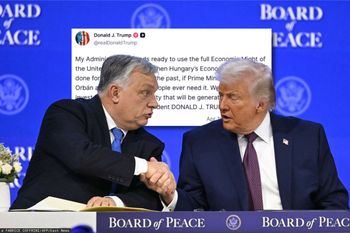 "Trump idzie na całość". Lawina komentarzy po wpisie o Orbanie