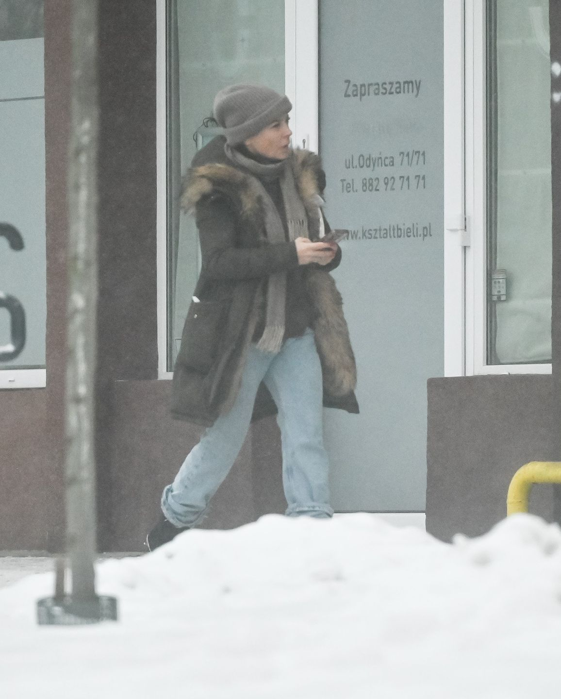 Anna Mucha "przyłapana" na mieście