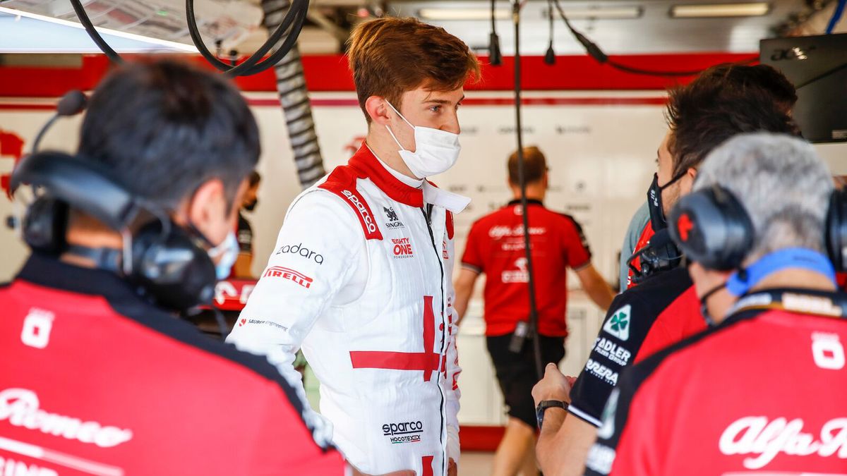 Materiały prasowe / Alfa Romeo Racing ORLEN / Na zdjęciu: Theo Pourchaire