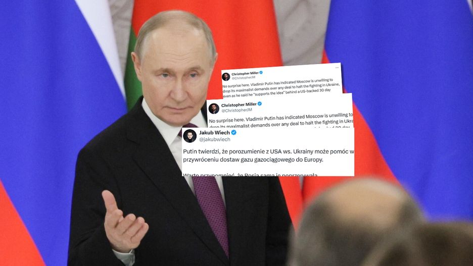 Putin mówił o zawieszeniu broni w Ukrainie