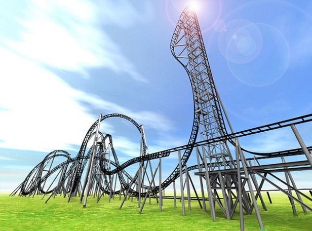 Najbardziej stromy rollercoaster zostanie za miesiąc otwarty w Japonii [wideo] 1