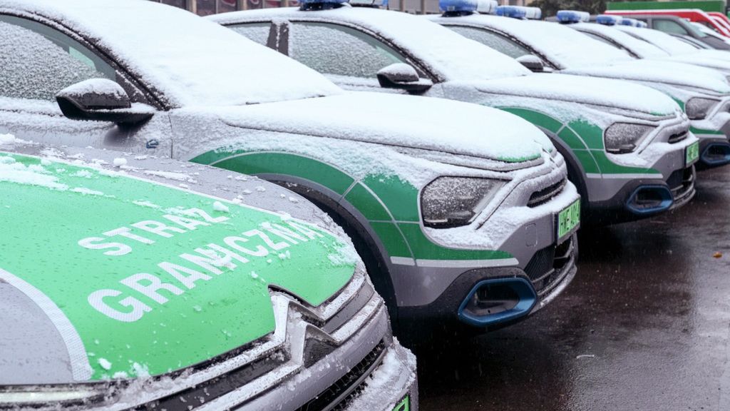 Nowe samochody pograniczników