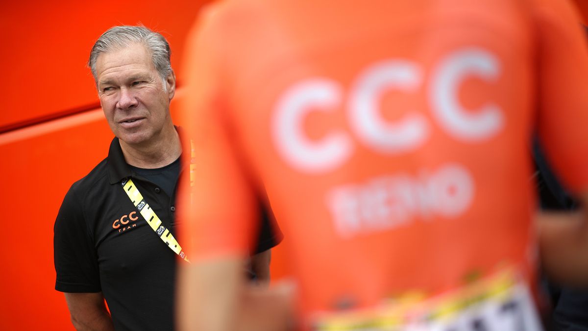 Getty Images / Chris Graythen / Na zdjęciu: Jim Ochowicz, generalny menedżer CCC Team