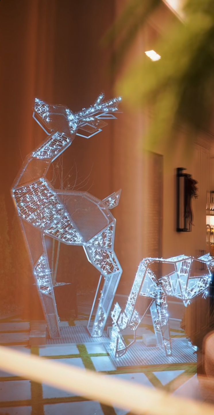 Małgorzata Rozenek przystroiła dom na święta 