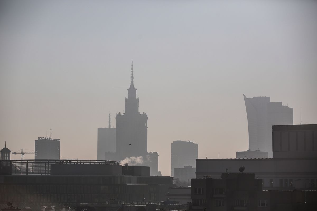 Smog Warszawa - 7 stycznia. Uwaga! Zła jakość powietrza