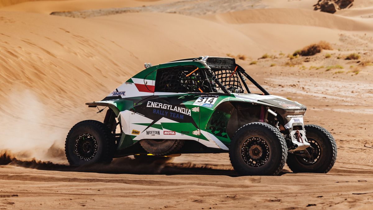 Materiały prasowe / Energylandia Rally Team / Na zdjęciu: Eryk Goczał