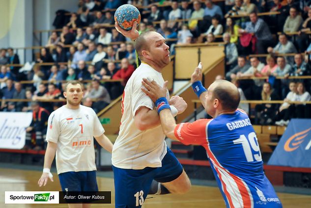 Mariusz Jurasik nie do zatrzymania dla obrony PE Gwardii Opole i rzucił 11 bramek